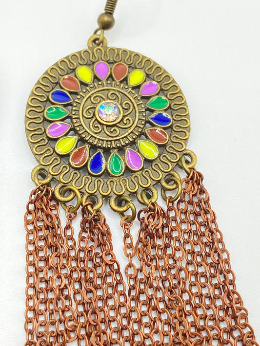 Cascading Boho Earrings