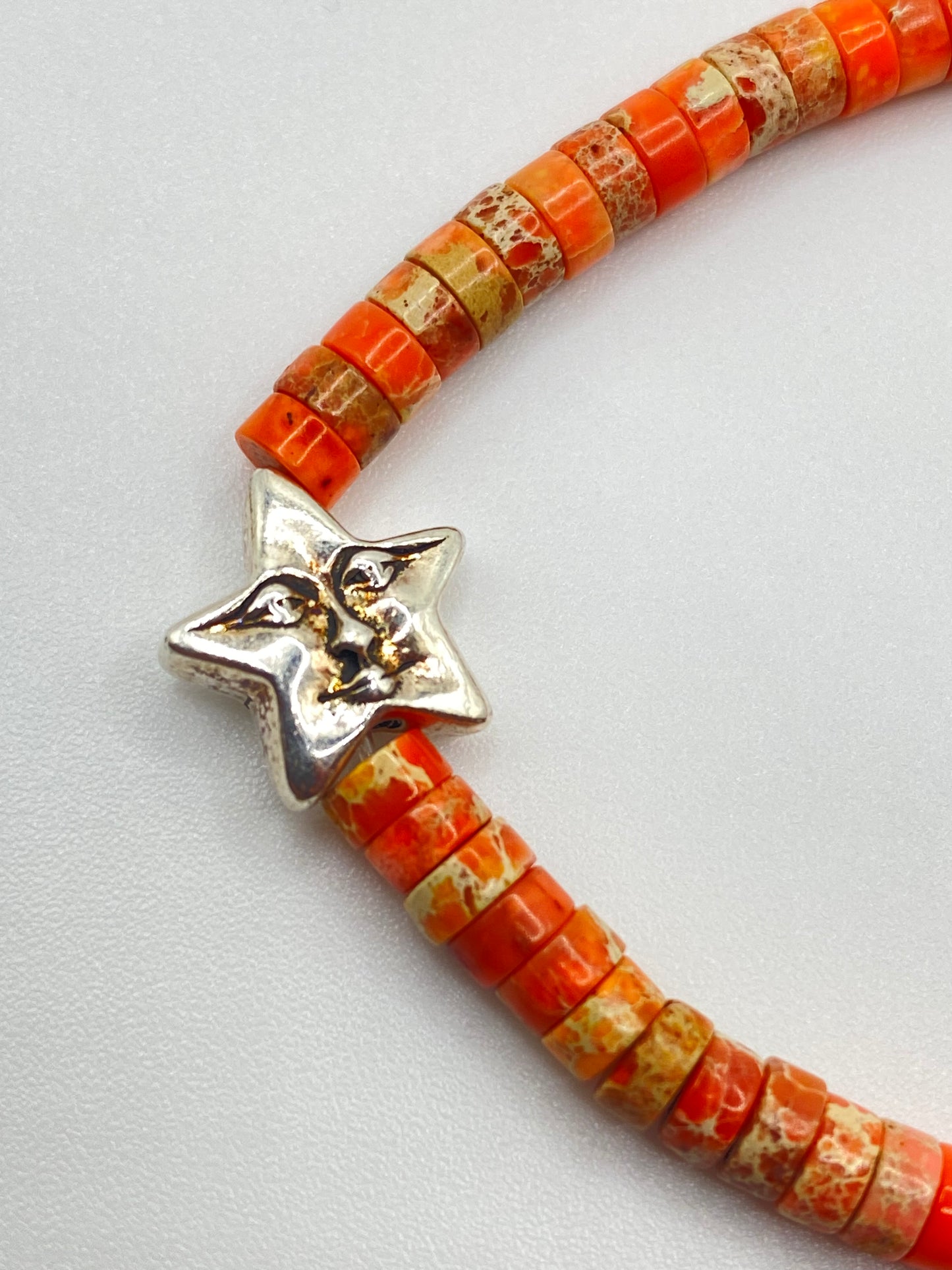Orange Vintage Sun Bracelet