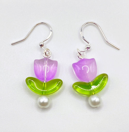 Dainty Flower Earrings