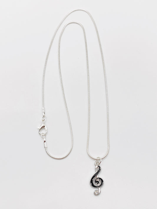 Treble Clef Necklace