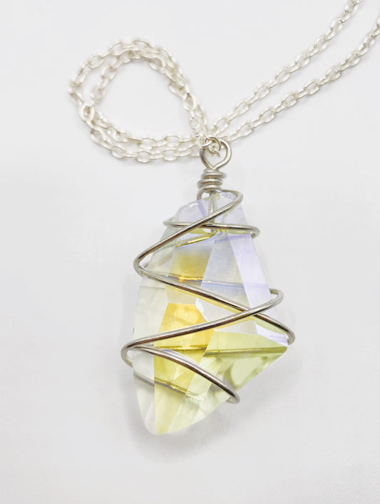 Clear Crystal Necklace