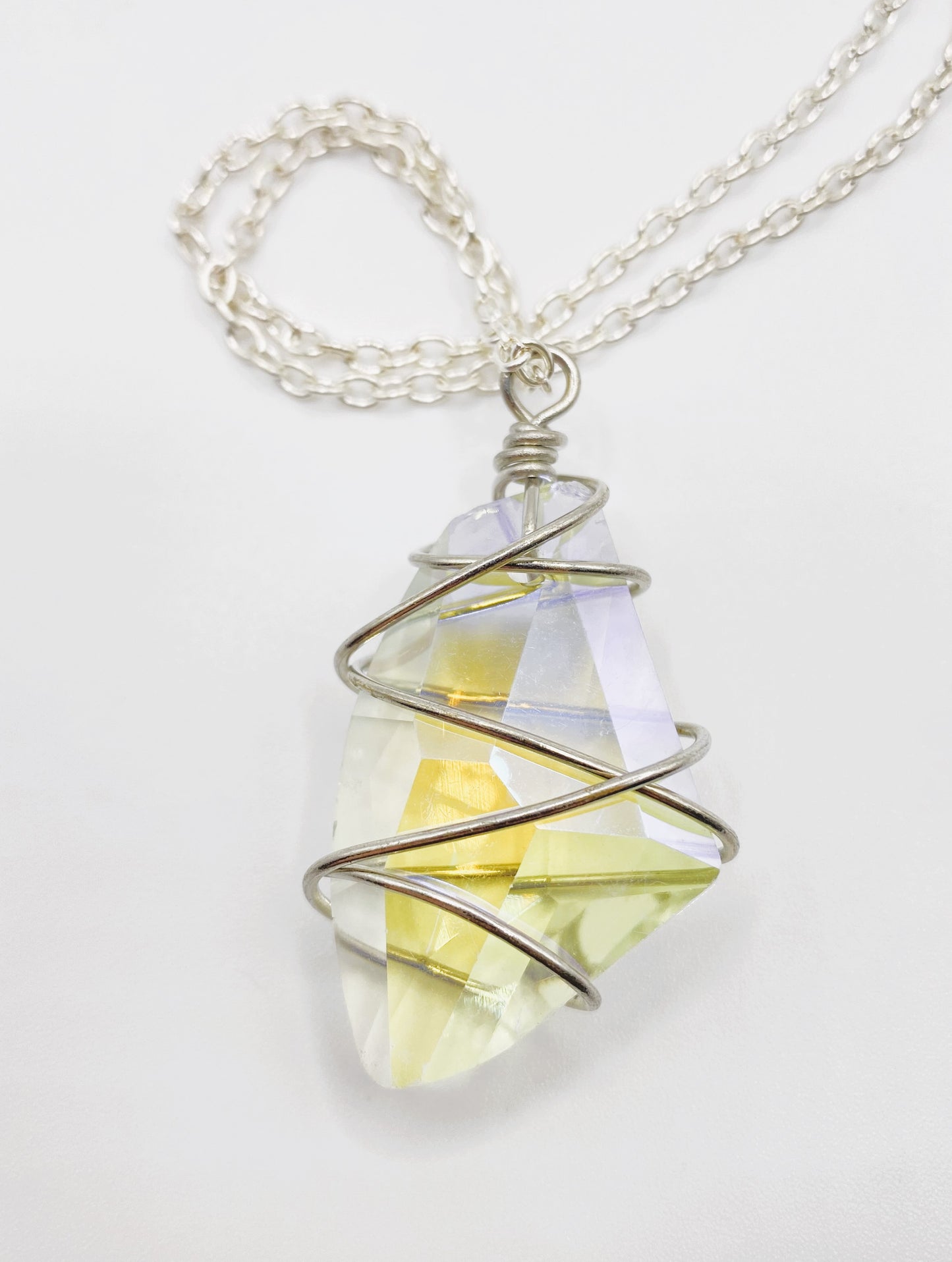 Clear Crystal Necklace