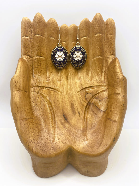 Royal Flower Earrings
