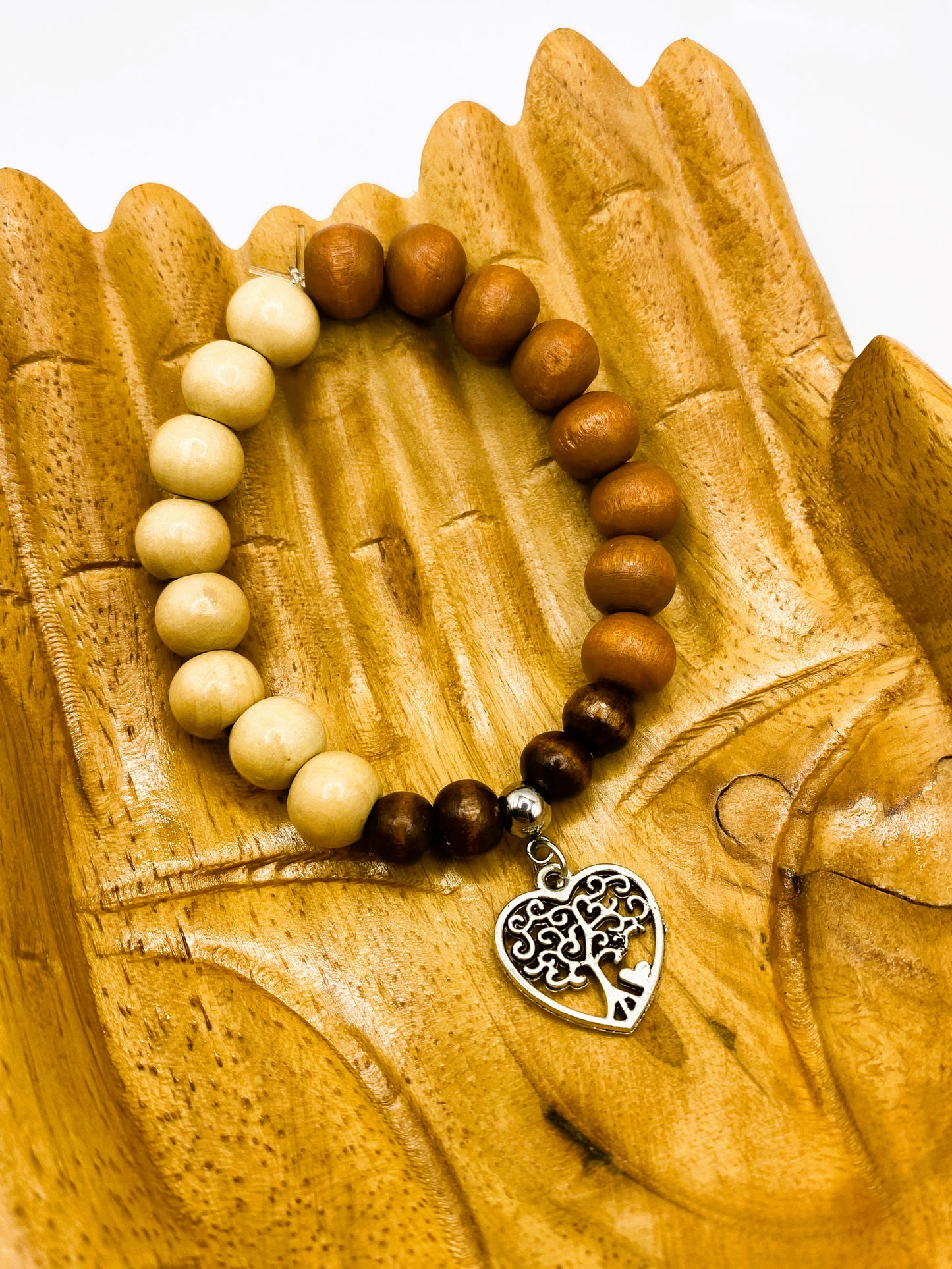 Wooden Bead Bracelet