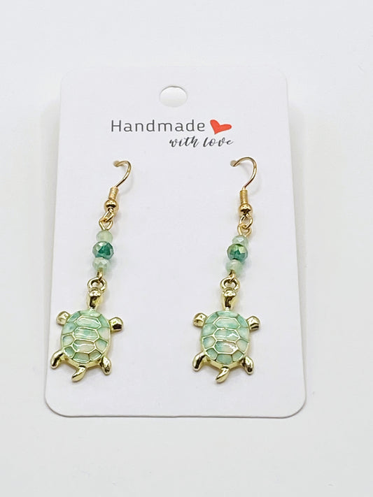 Charming Turtle Earrings
