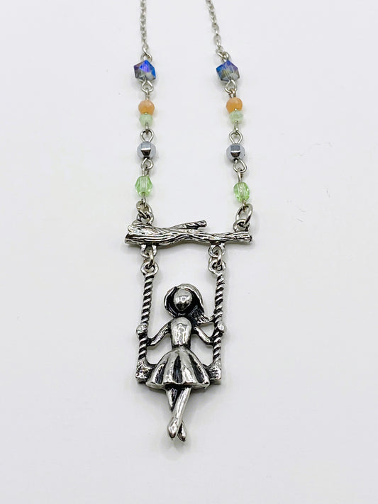 Swinging Child Necklace