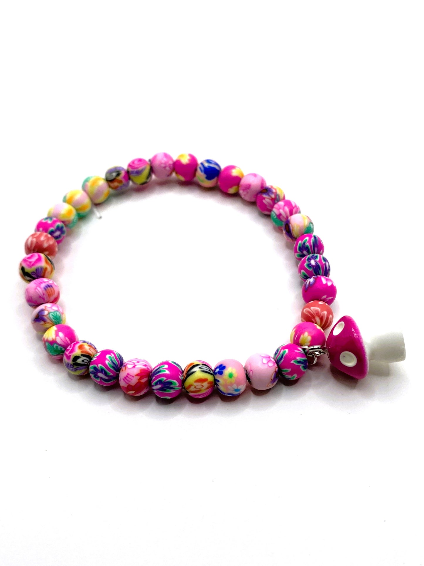 Colorful Mushroom Bracelet