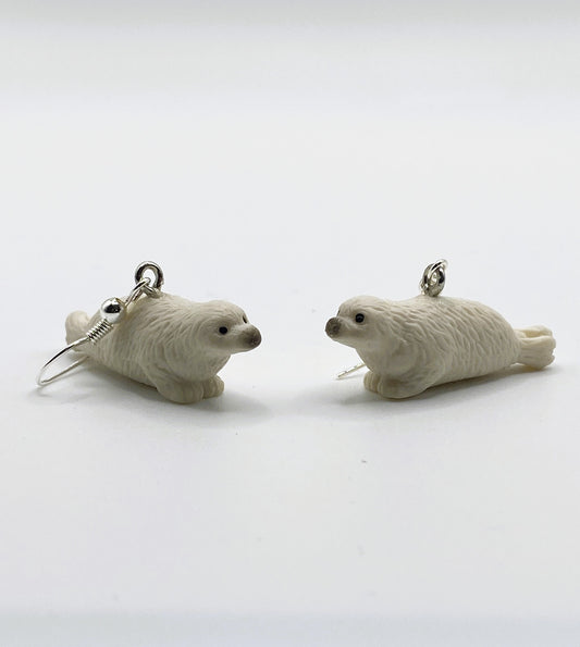 Harp Seal Earrings