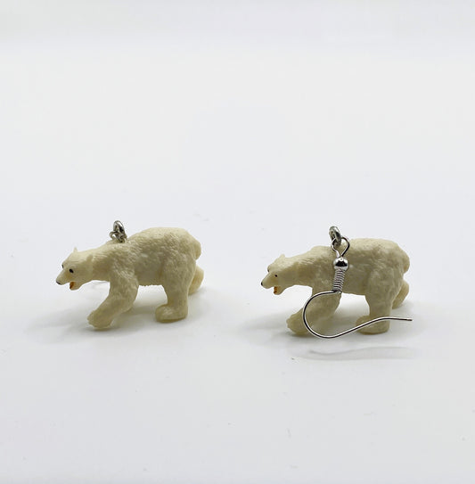 Polar Bear Earrings