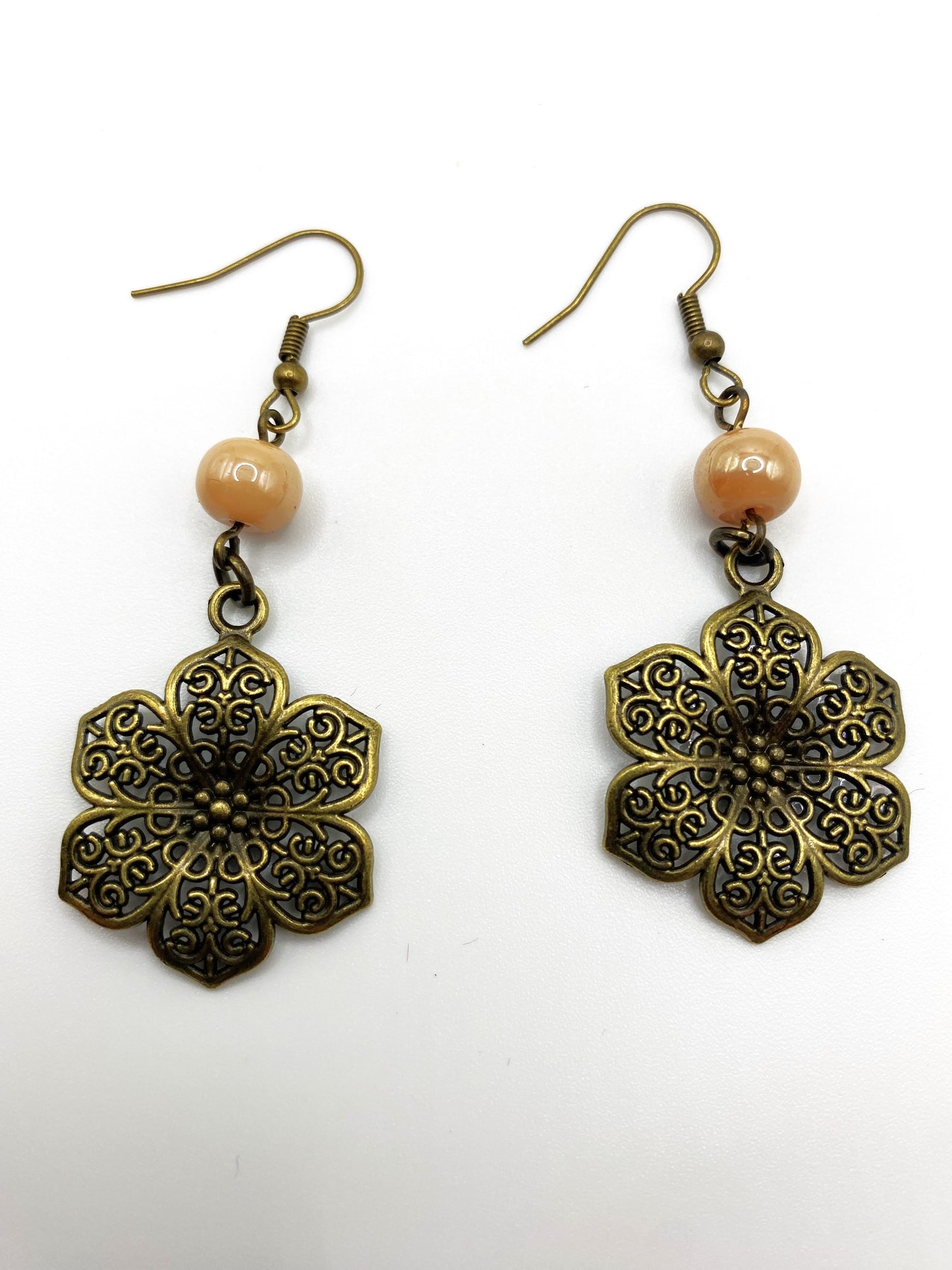 Antique Flower Earrings