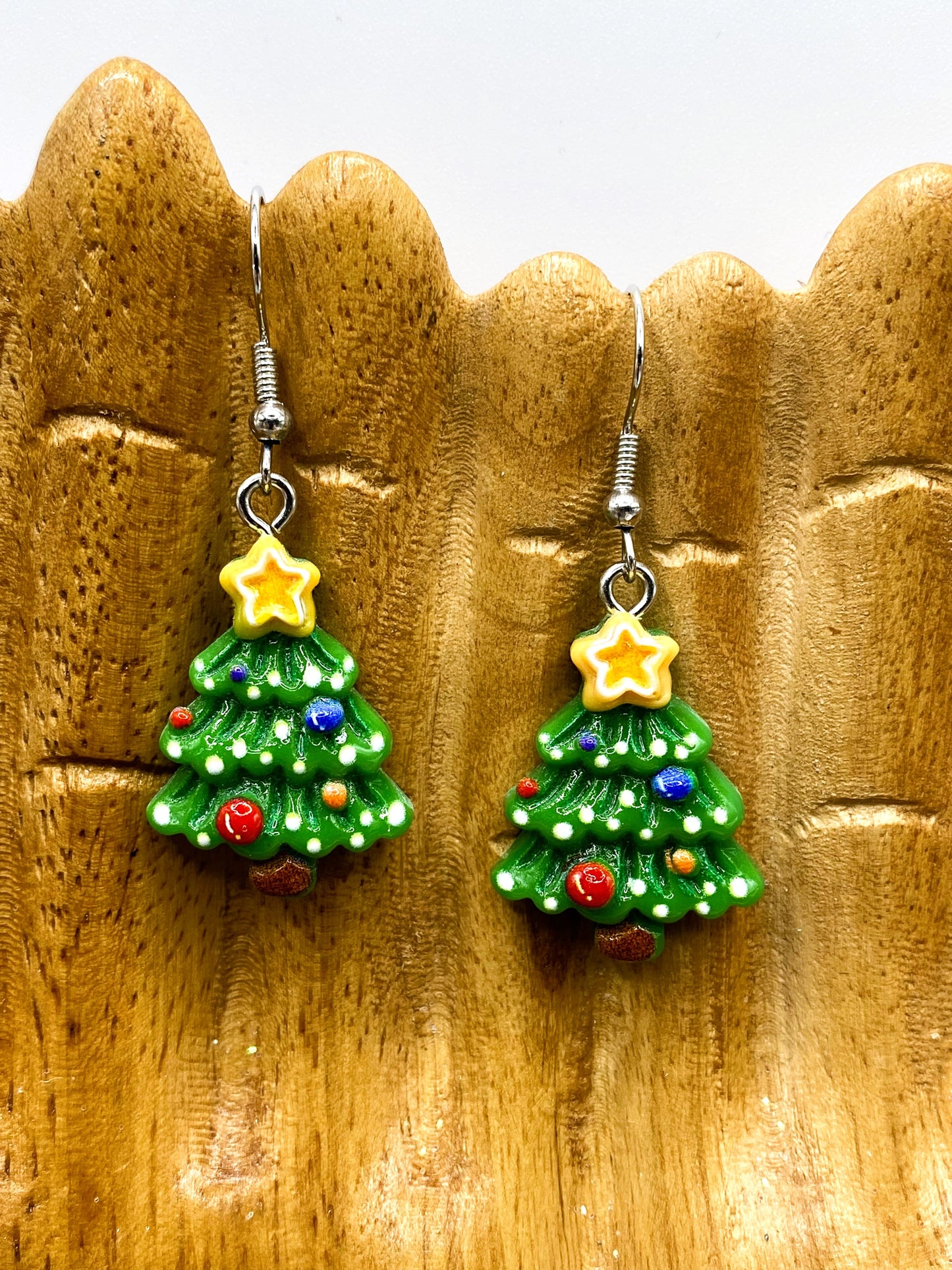 Christmas Tree Earrings