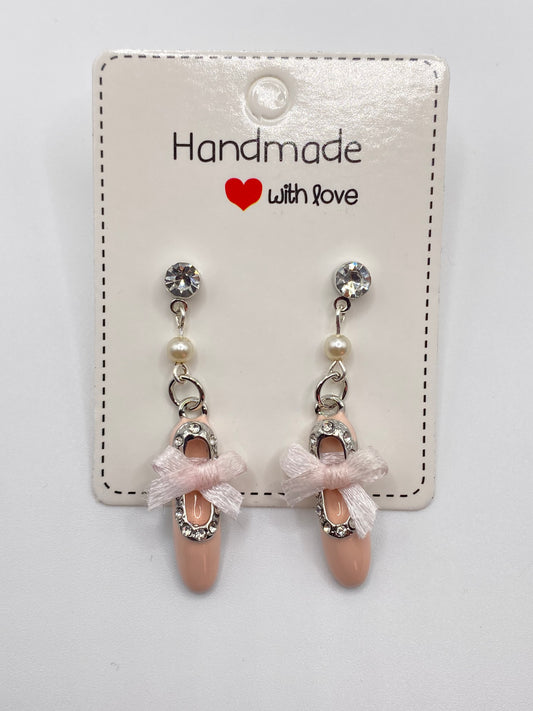 Ballerina Slipper Earrings