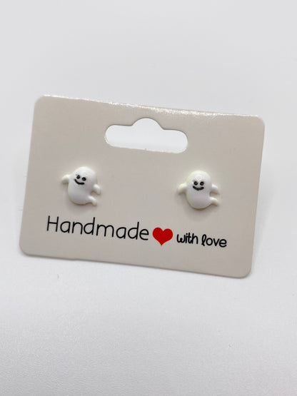 Ghost Stud Earrings