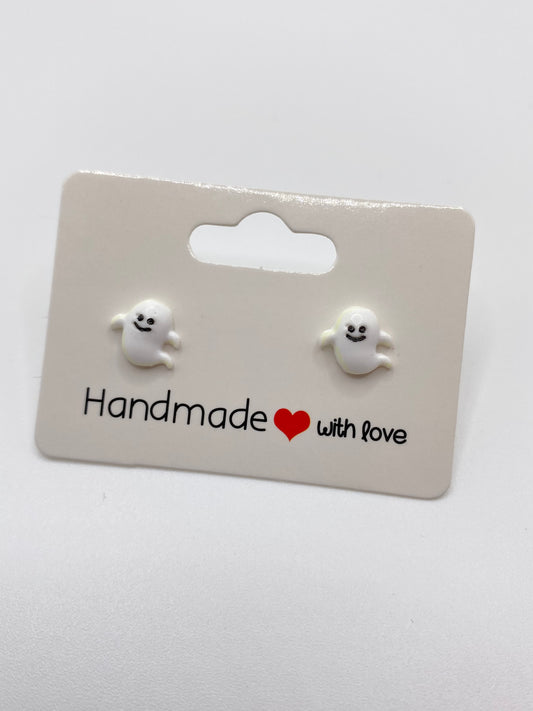 Ghost Stud Earrings