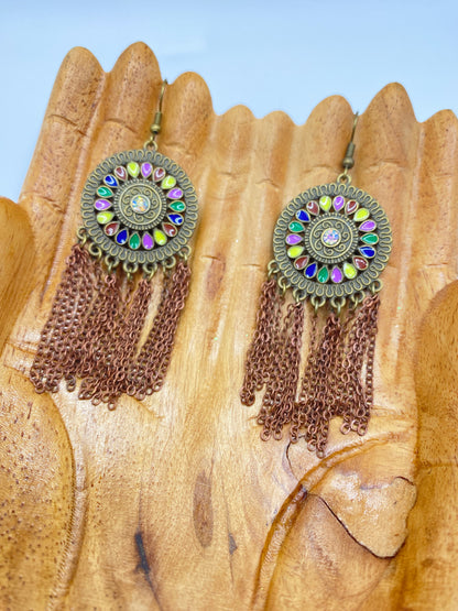 Cascading Boho Earrings