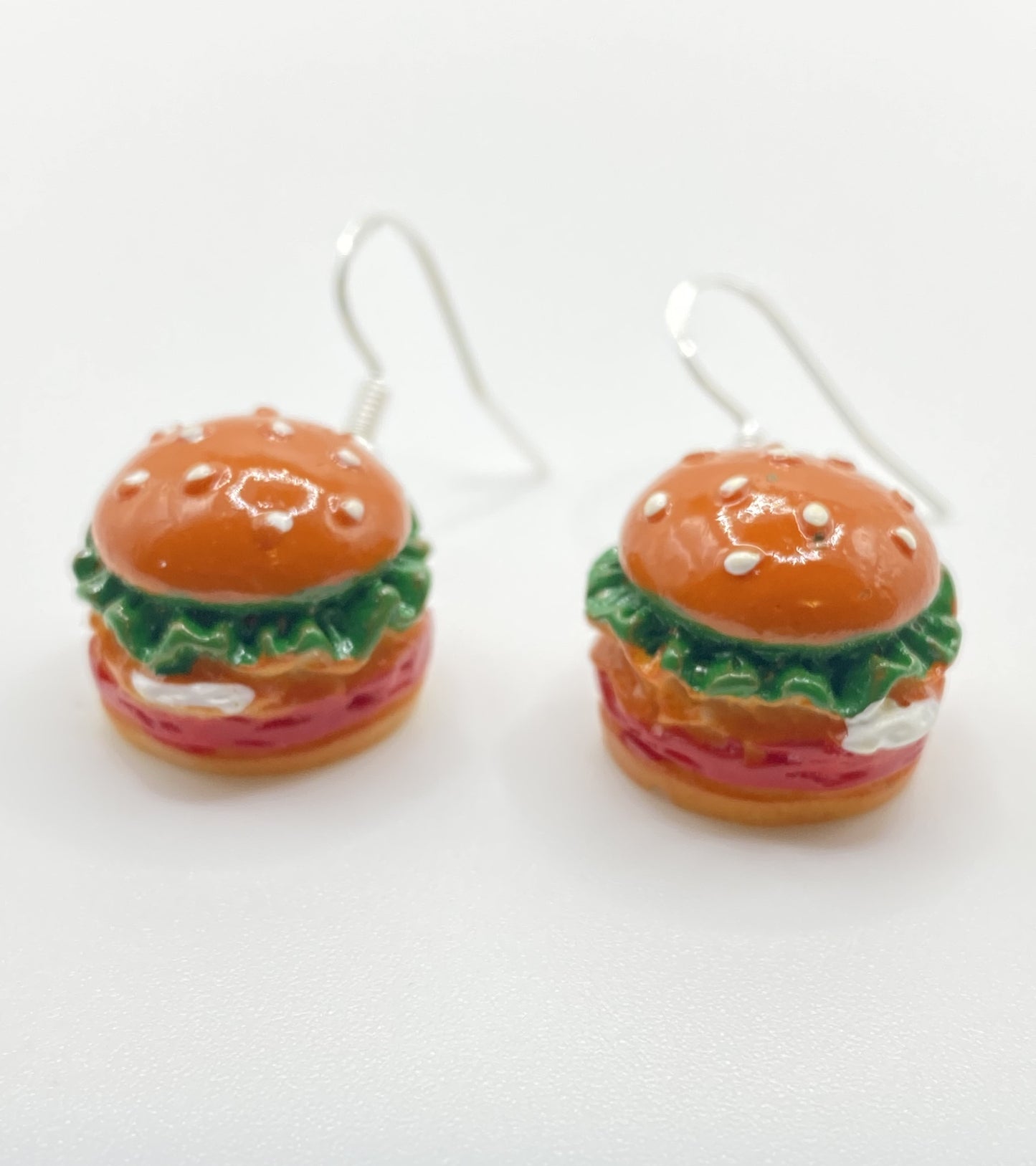 Hamburger Earrings