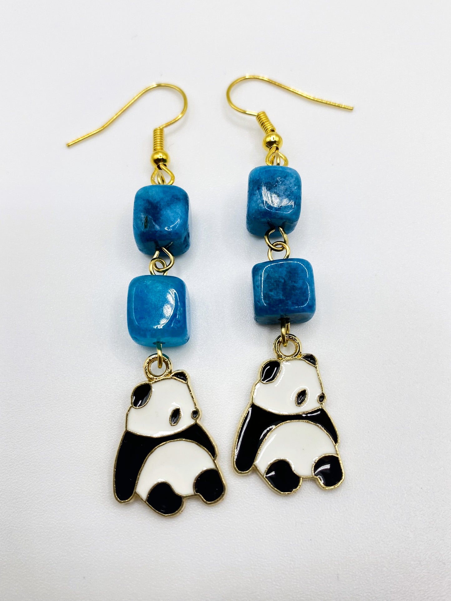 Panda Earrings