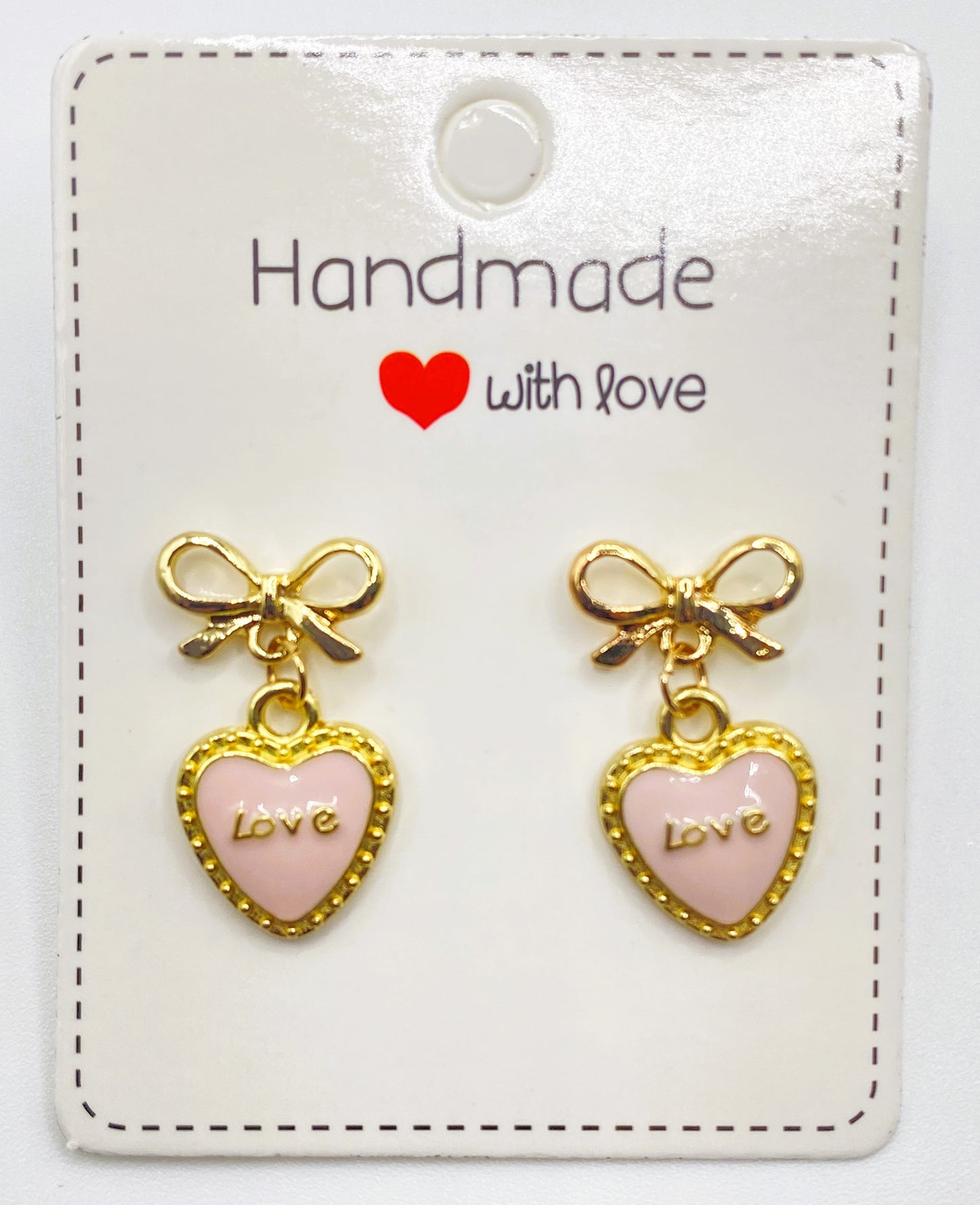 "Love" Earrings