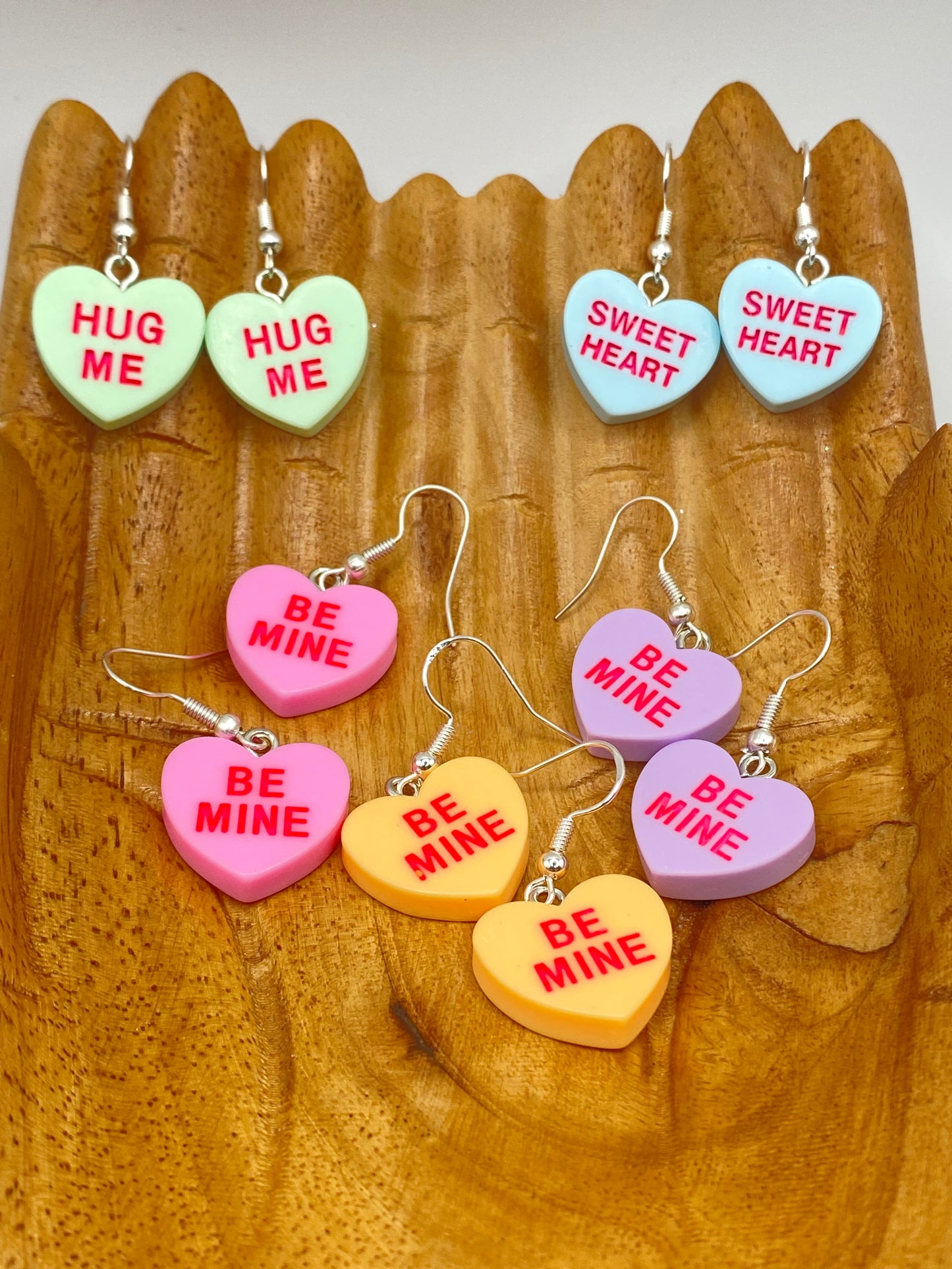 Candy Heart Earrings