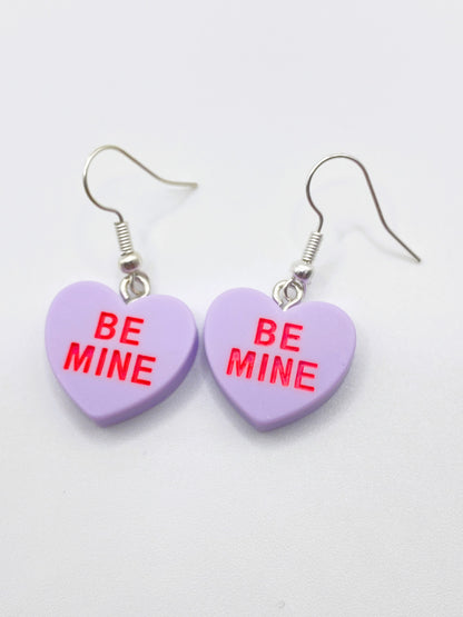 Candy Heart Earrings