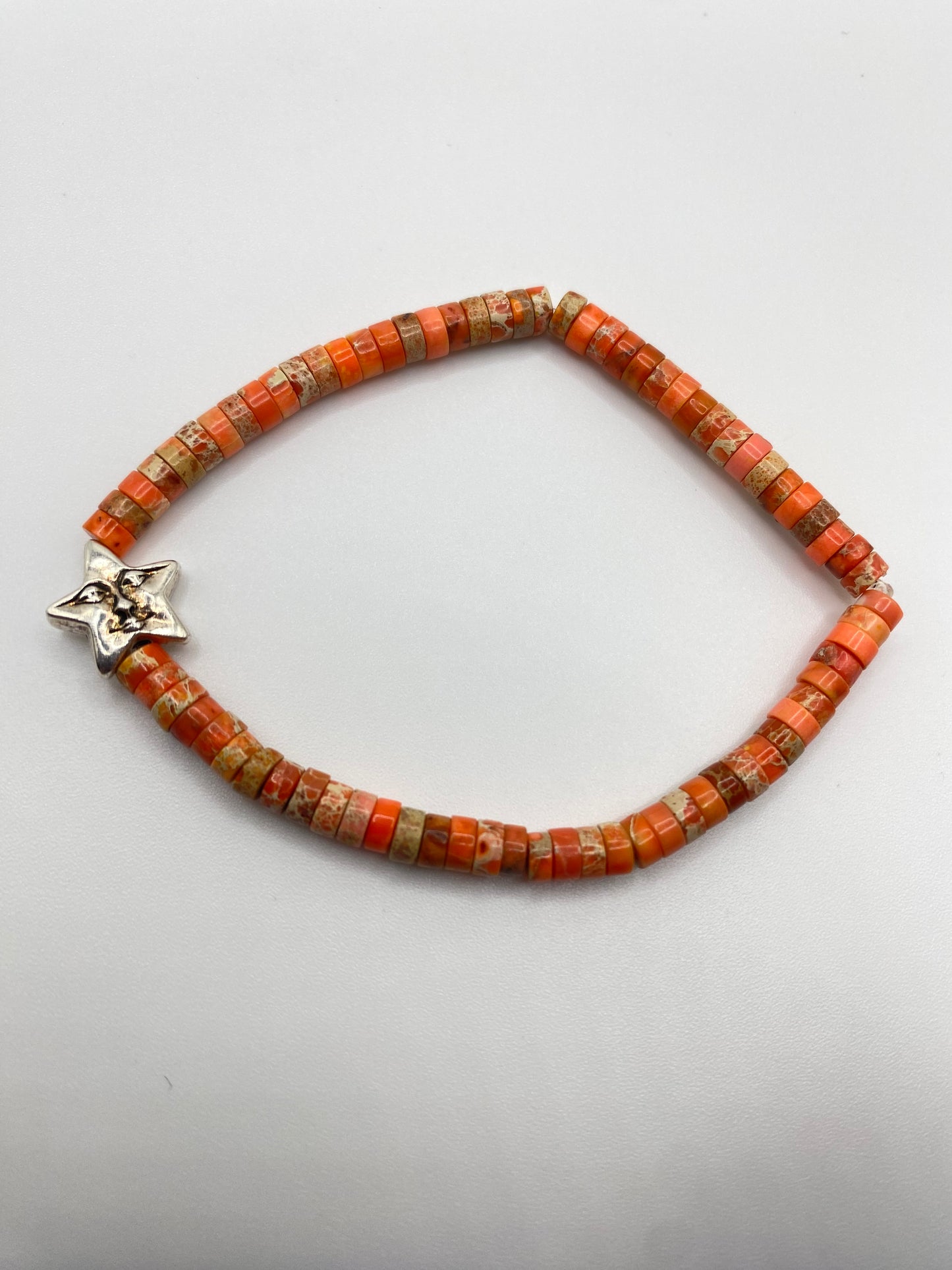 Orange Vintage Sun Bracelet