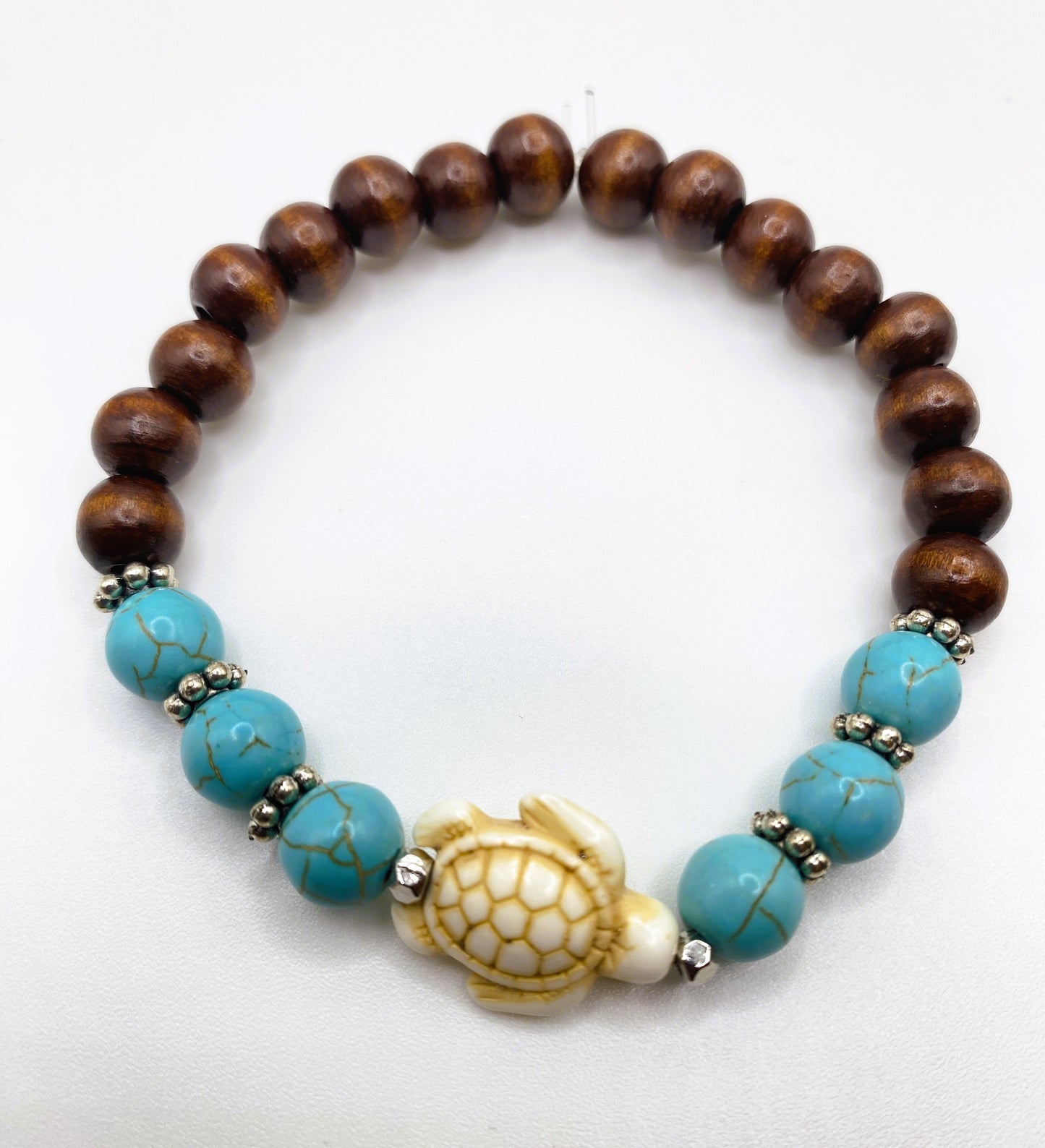 Turquoise Sea Turtle Bracelet