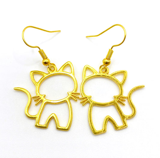 Cat Silhouette Earrings