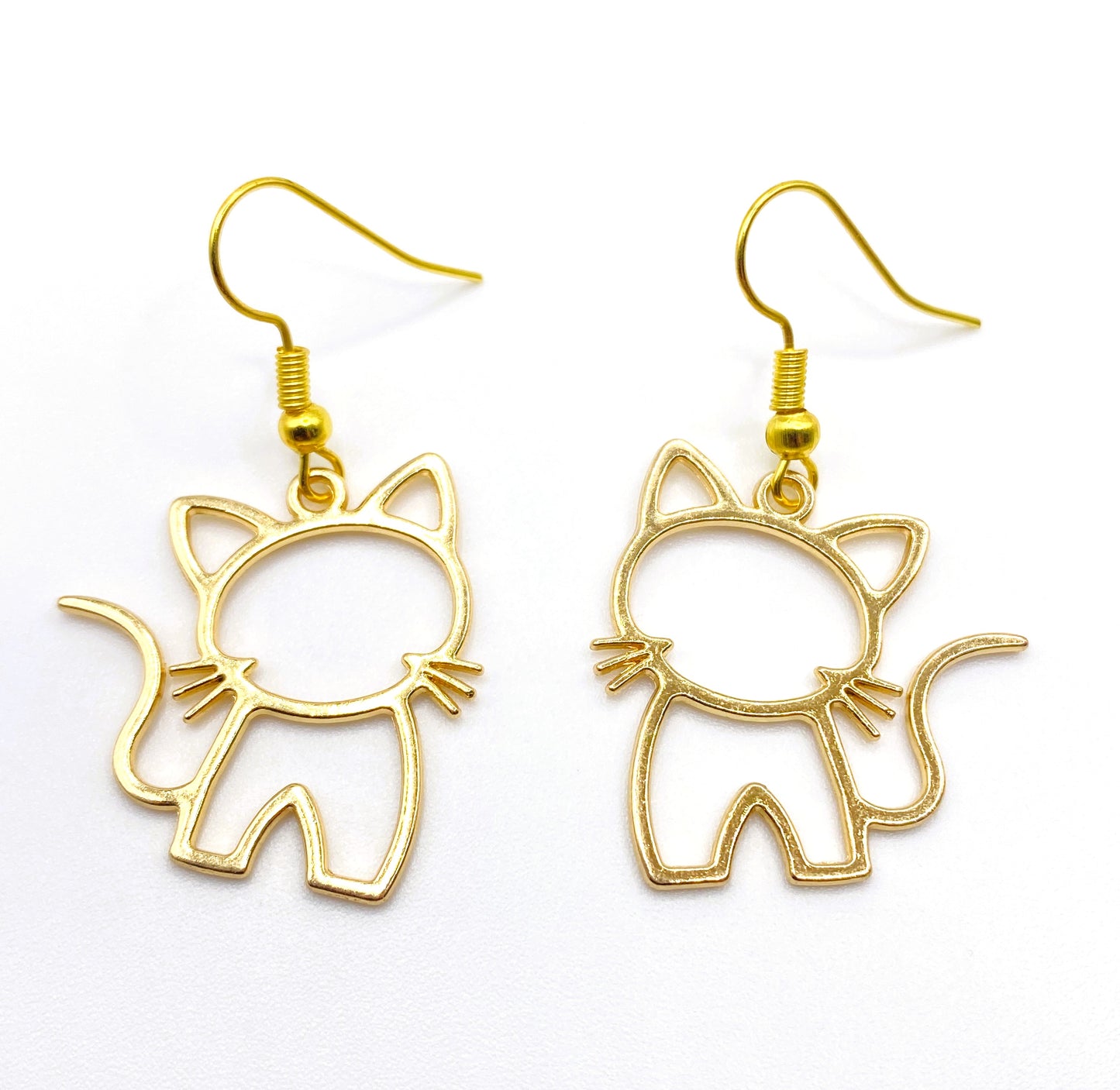 Cat Silhouette Earrings