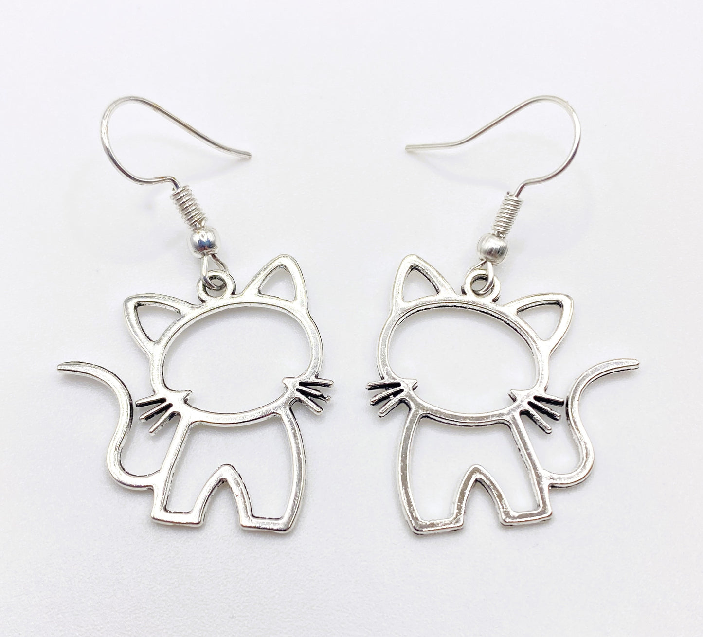 Cat Silhouette Earrings