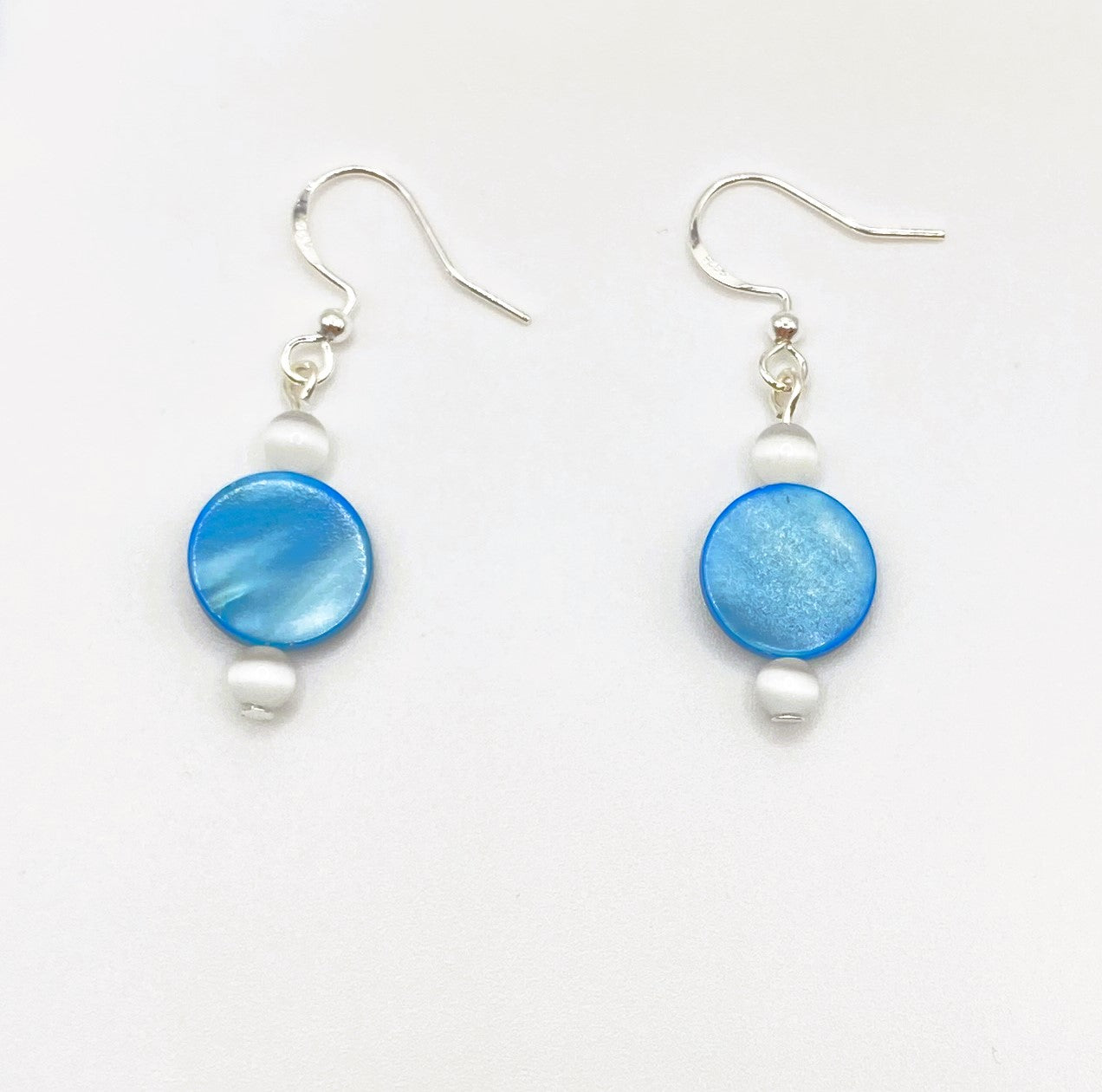 Blue Circle Jewelry Set