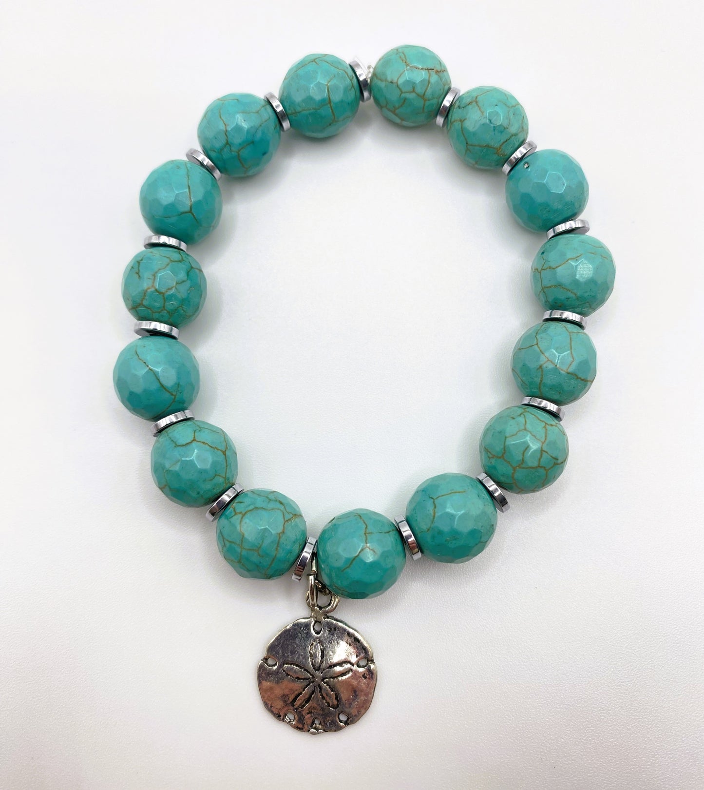 Sand Dollar Charm Bracelet