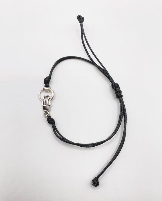 Lightbulb Adjustable Bracelet