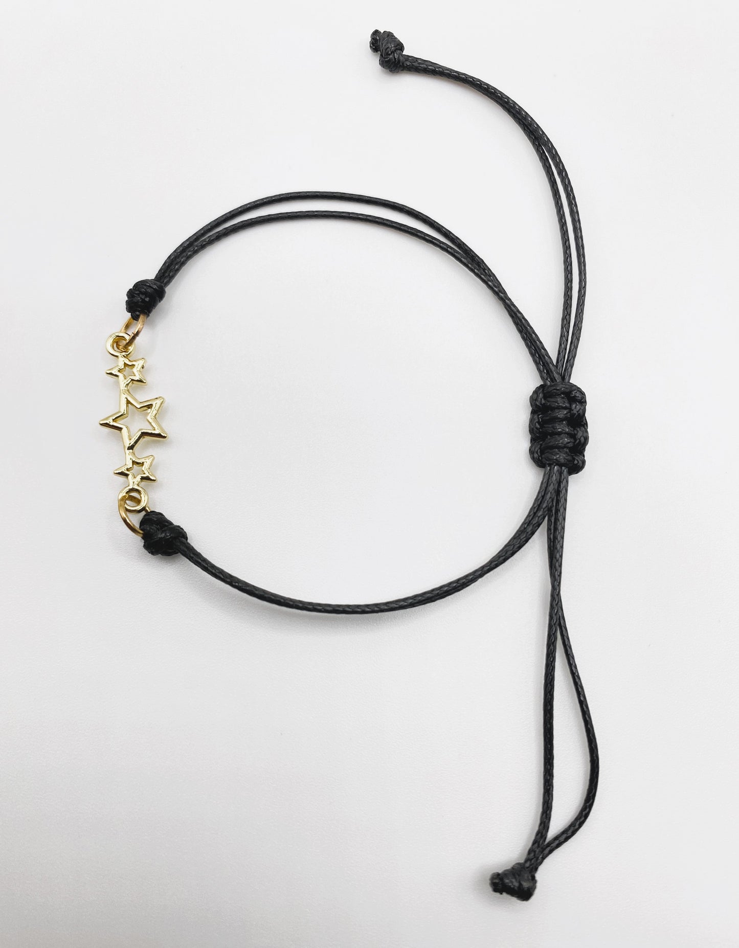 Gold Stars Adjustable Bracelet