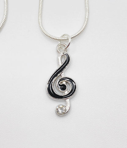 Treble Clef Necklace