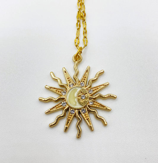 Sun & Moon Necklace