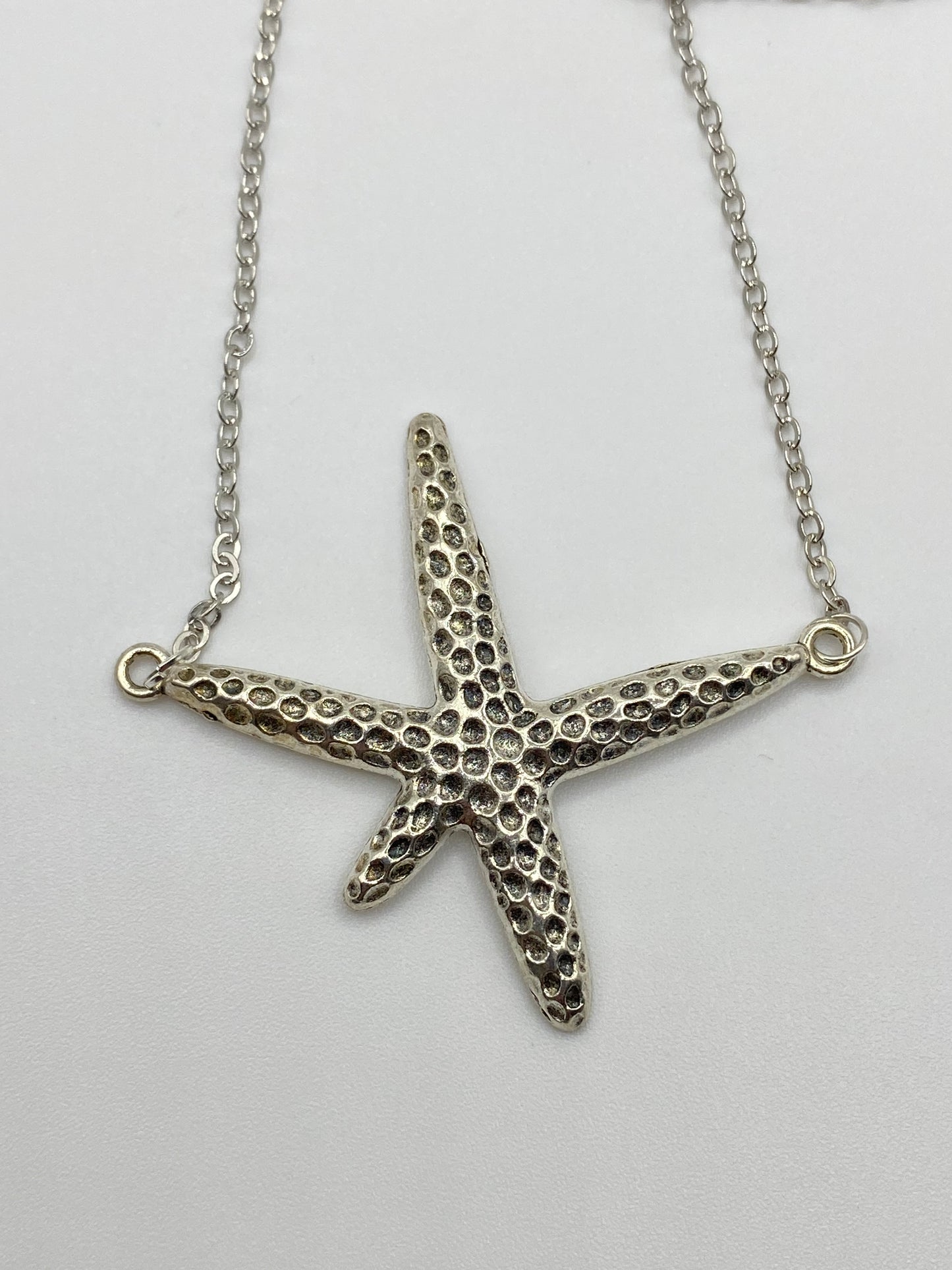Sea Star Horizontal Bar Necklace