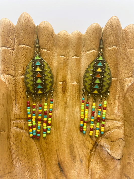 Multicolor Boho Earrings