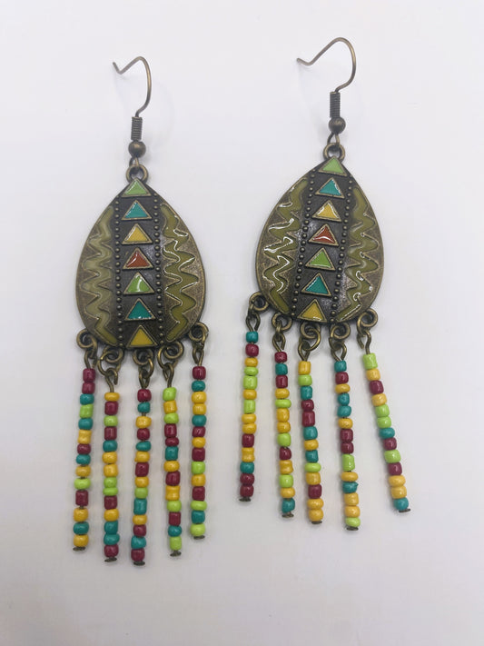 Multicolor Boho Earrings