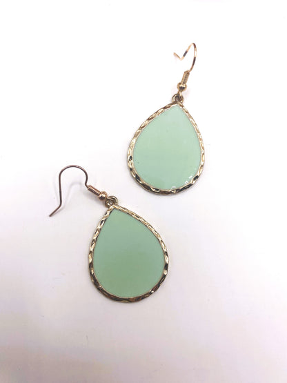 Sea Green Drop Earrings