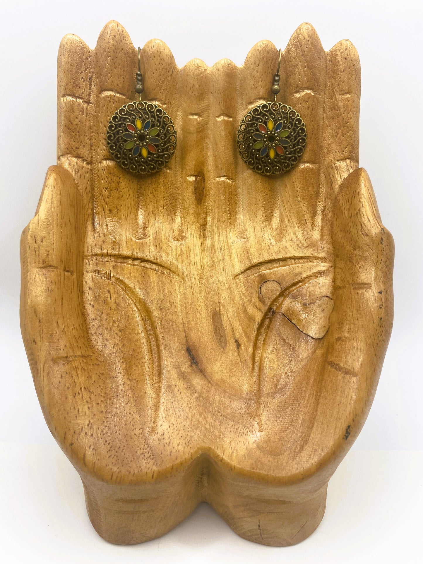 Round Boho Earrings