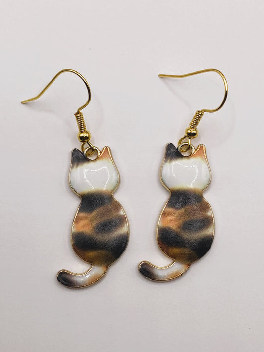 Sitting Cat Earrings
