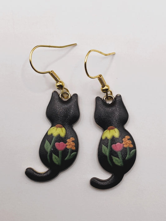 Sitting Cat Earrings
