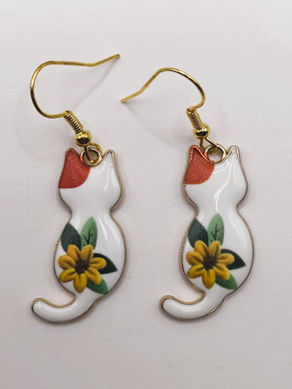 Sitting Cat Earrings