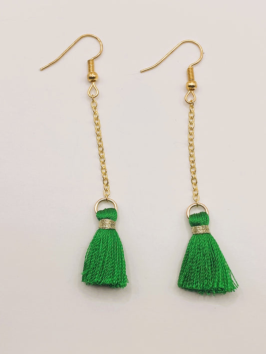 Colorful Tassel Earrings