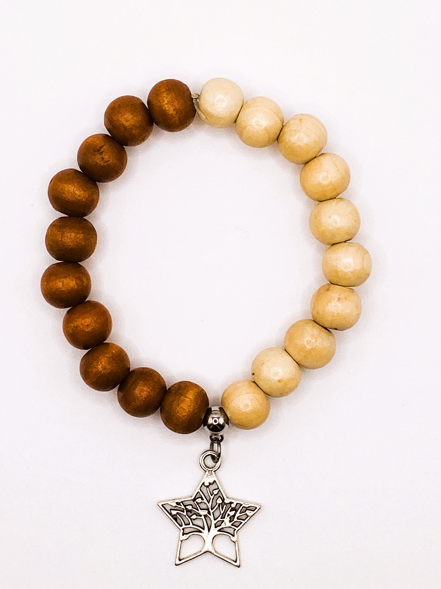 Wooden Bead Bracelet