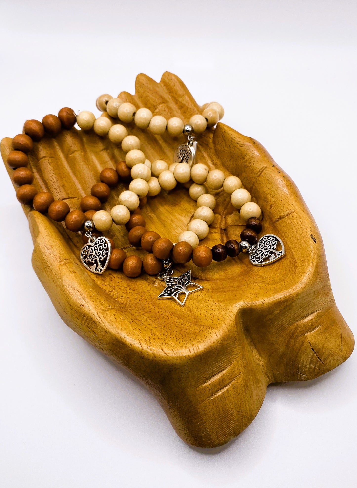 Wooden Bead Bracelet