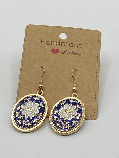 Royal Flower Earrings