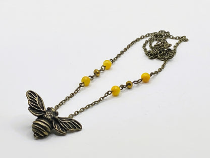 Bumble Bee Necklace