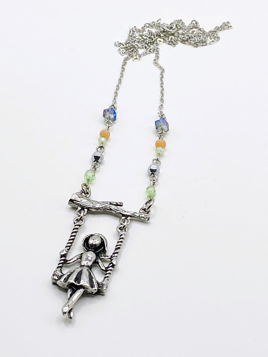 Swinging Child Necklace