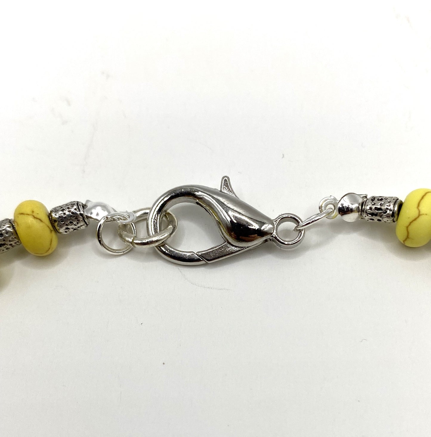 Yellow Retro Sun Necklace